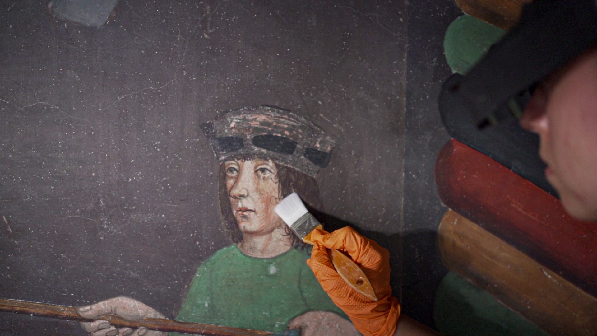 Lunette mai viste. Visite agli affreschi restaurati nel porticato del Castello di Issogne